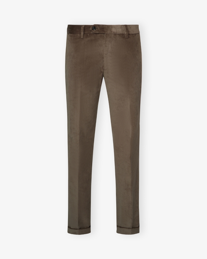 BERWICH Berwich - Trousers corduroy - Greige