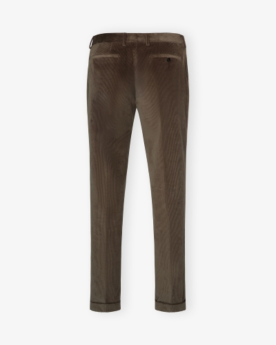 Berwich - Trousers corduroy - Greige