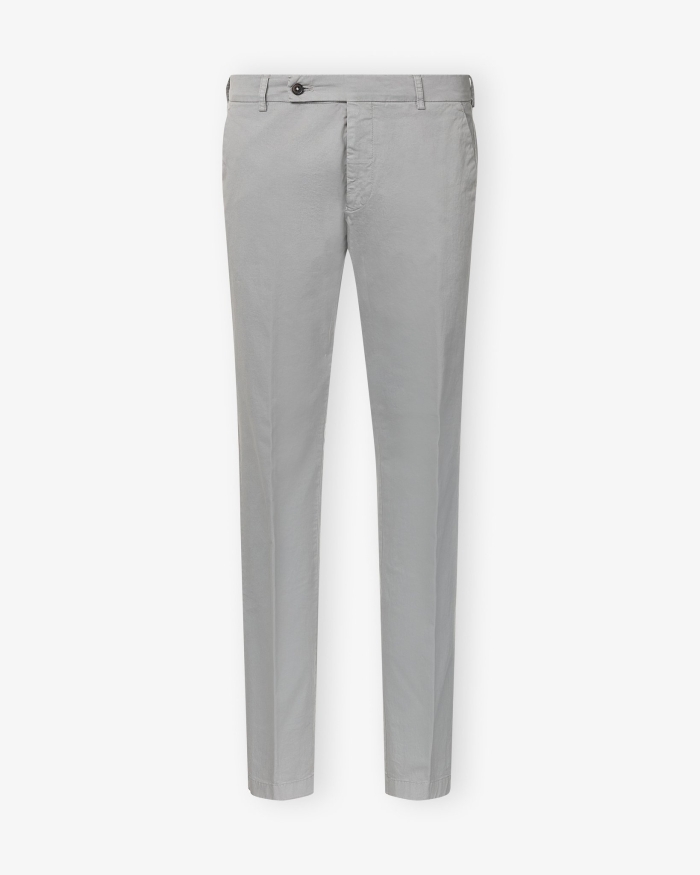 BERWICH Berwich - Trousers cotton stretch - Grey
