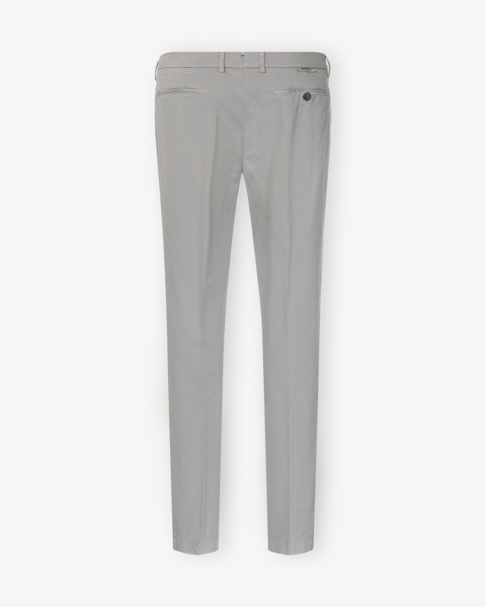 BERWICH Berwich - Trousers cotton stretch - Grey