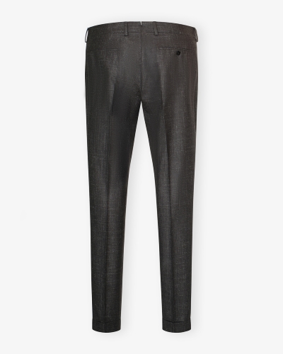 Berwich x Fratelli - Trousers wool silk - Dark grey