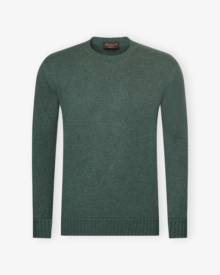 DORIANI CASHMERE Doriani Cashmere - Round neck cashmere - Green