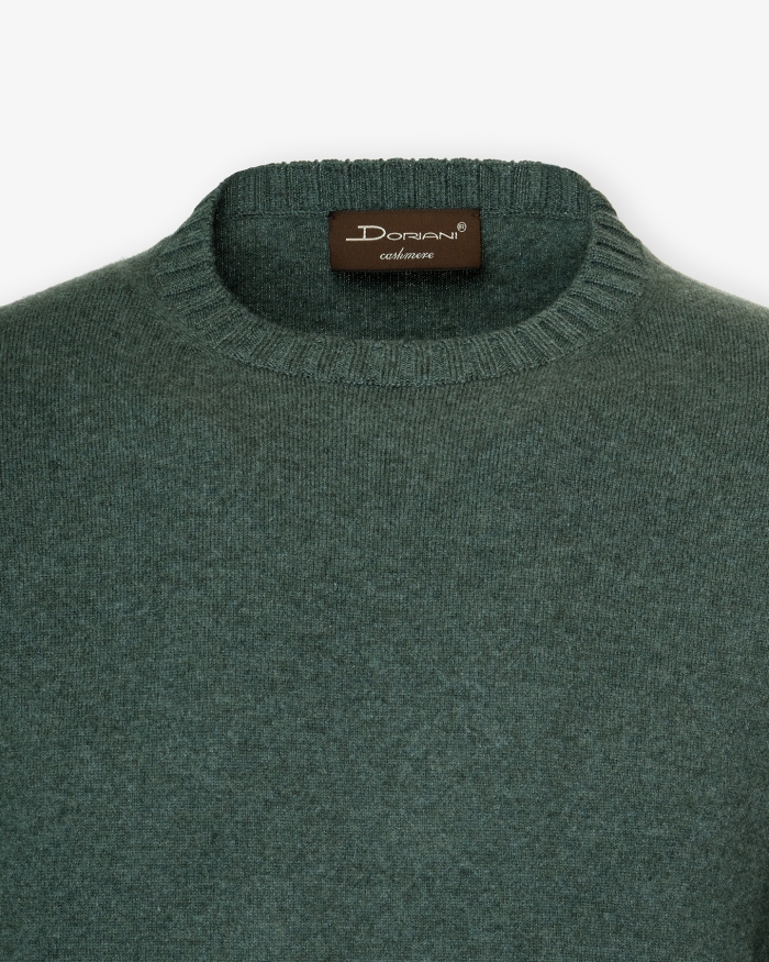 DORIANI CASHMERE Doriani Cashmere - Round neck cashmere - Green