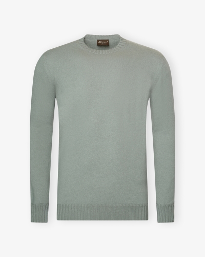 Doriani Cashmere - Round neck cashmere - Olive
