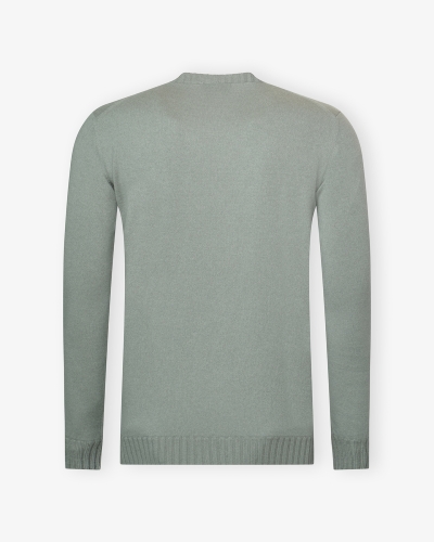 Doriani Cashmere - Round neck cashmere - Olive