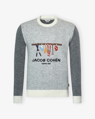 Jacob Cohën -  Round neck Après-ski - Alpaca wool