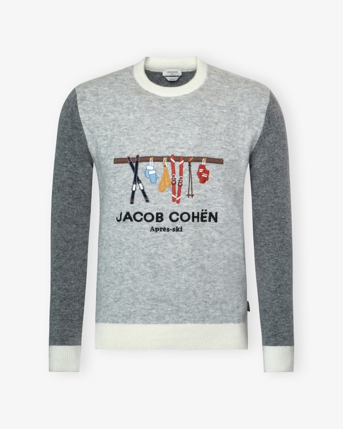 JACOB COHËN Jacob Cohën -  Round neck Après-ski - Alpaca wool