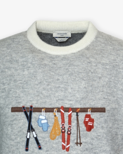 Jacob Cohën -  Round neck Après-ski - Alpaca wool