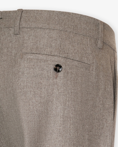 Berwich x VBC - Trousers flannel - Greige