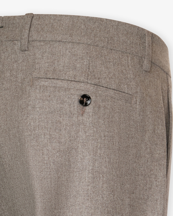 BERWICH Berwich x VBC - Trousers flannel - Greige