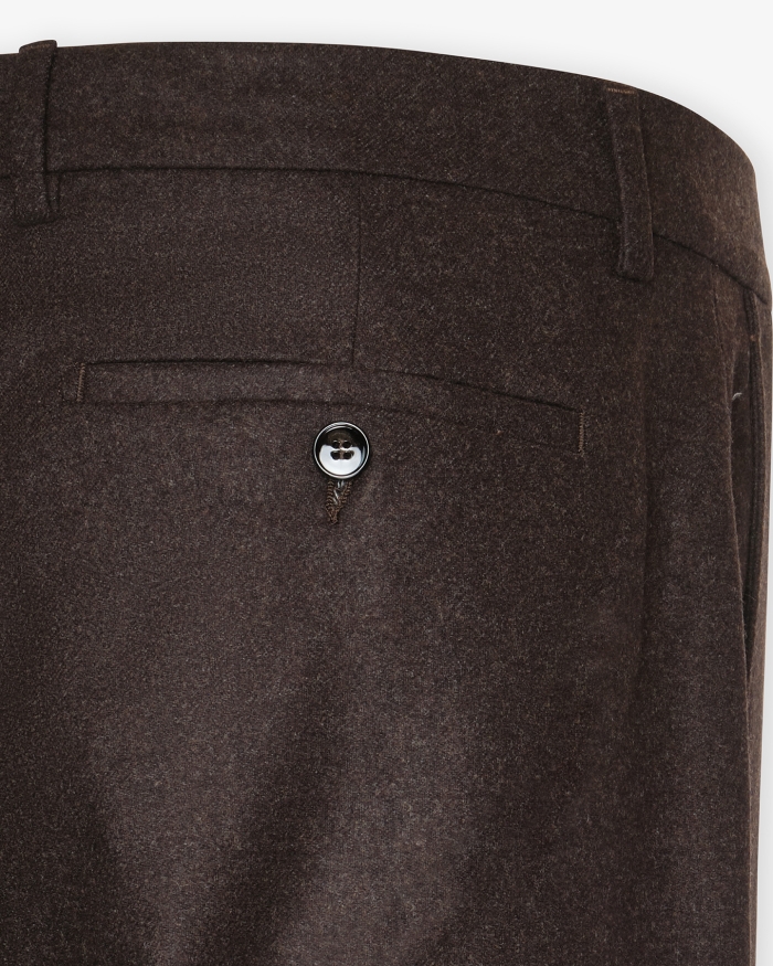 BERWICH Berwich x VBC - Trousers flannel - Brown