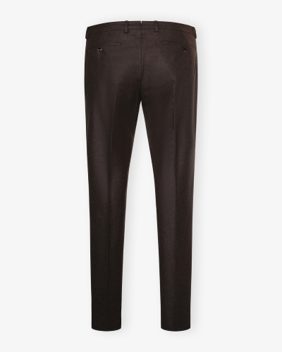 Berwich x VBC - Trousers flannel - Brown