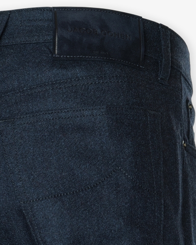 JC - Bard 5-pocket - Flannel - Navy