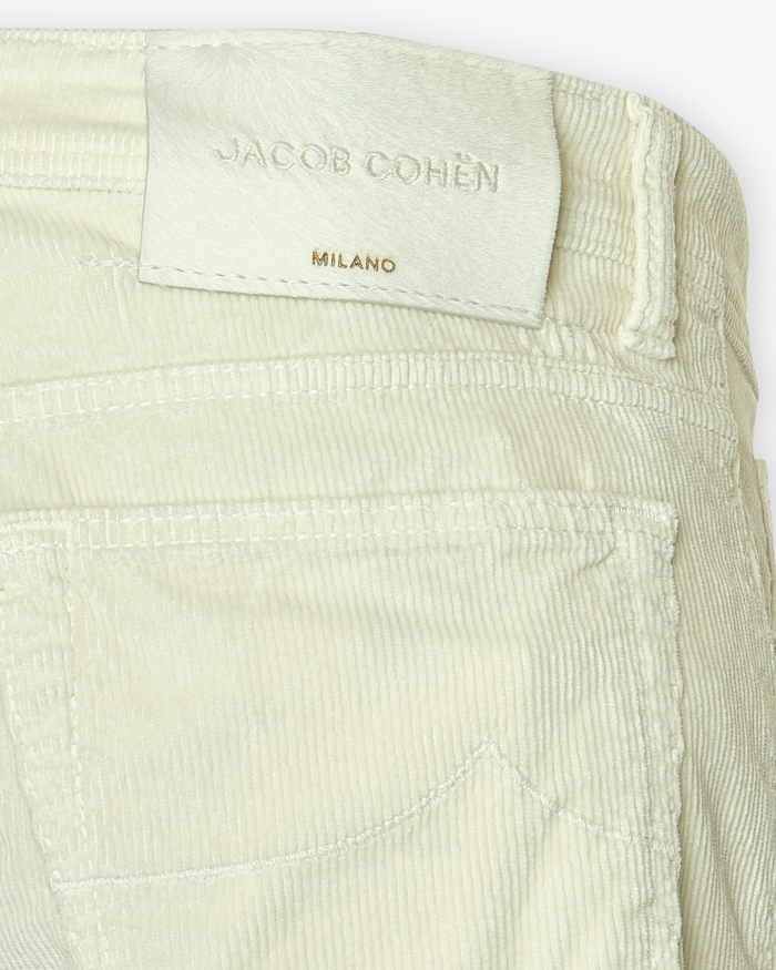 JACOB COHËN JC - Bard corduroy - Offwhite