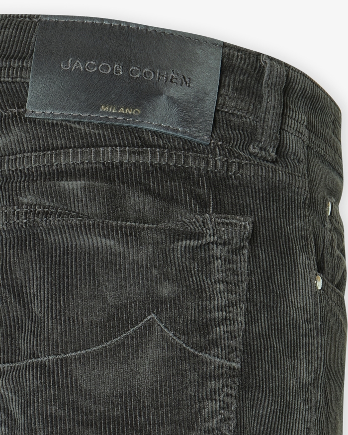 JACOB COHËN JC - Bard corduroy - Dark grey