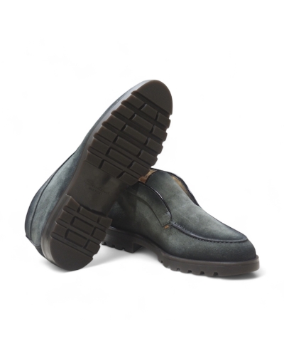 Santoni - Desert boot rock - Dark olive