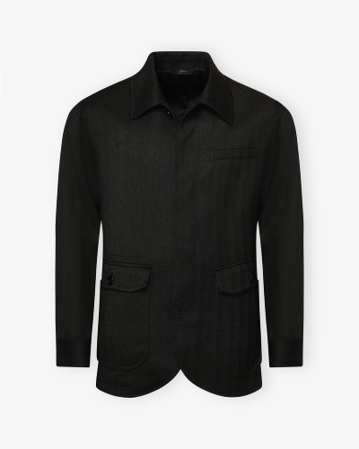 Brioni - Hunting jacket - Wool - Dark brown