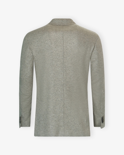 Brioni - Jersey blazer - Cashmere - Greige