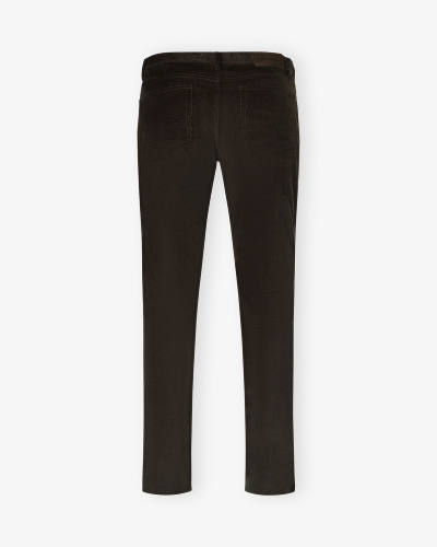 Brioni - 5-pocket cotton corduroy - Brown
