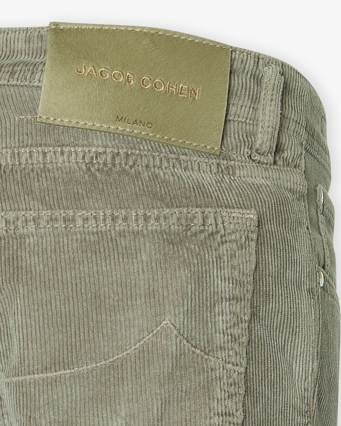 JACOB COHËN JC - Bard corduroy - Greige