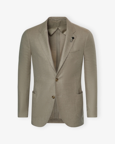 Lardini x Loro Piana - Jacket full cashmere - Taupe