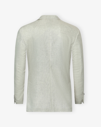 Lardini -  Check jacket wool cashmere - Light grey