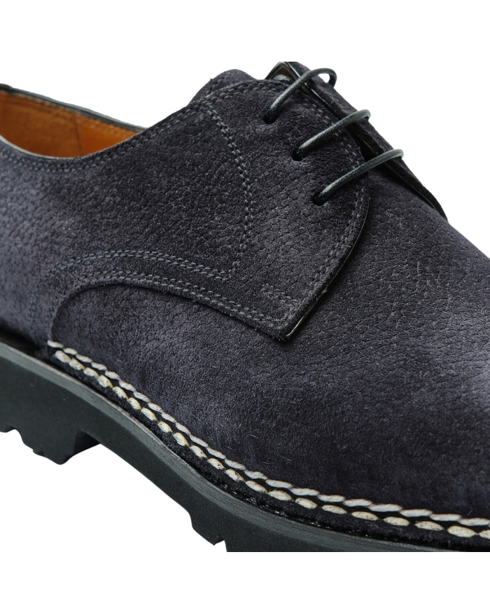BONTONI Bontoni - Fanatico - Grain suede - Norwegian stitching - Navy