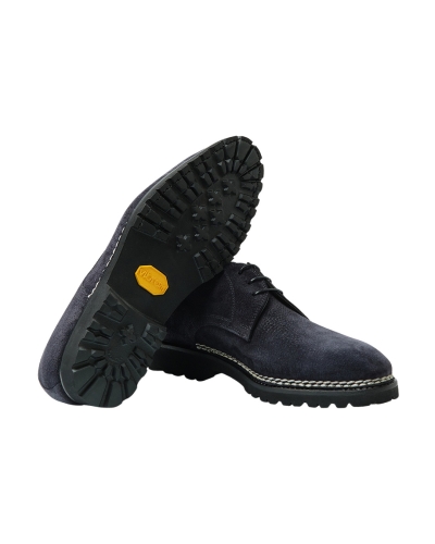 Bontoni - Fanatico - Grain suede - Norwegian stitching - Navy