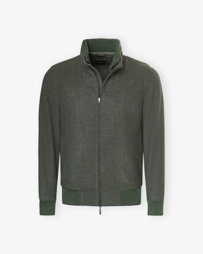 DC - Jacket wool cashmere - Olive