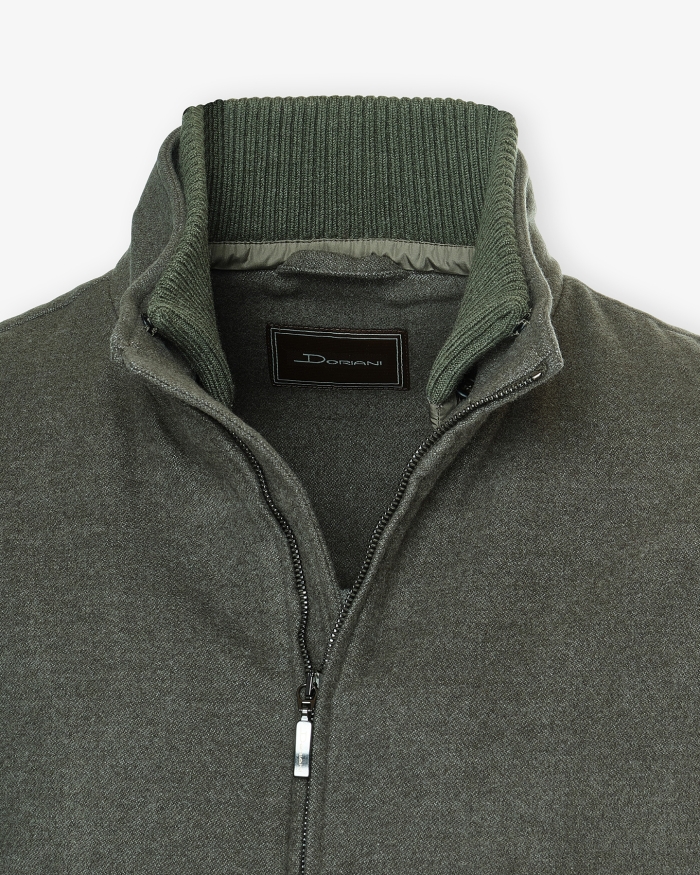 DORIANI CASHMERE DC - Jacket wool cashmere - Olive