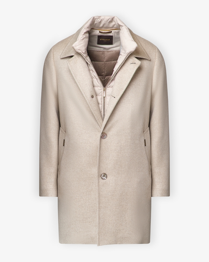 MOORER MooRER - Overcoat baby cashmere - Beige