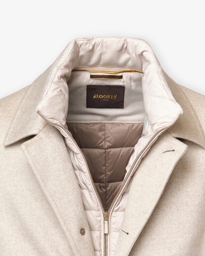 MOORER MooRER - Overcoat baby cashmere - Beige
