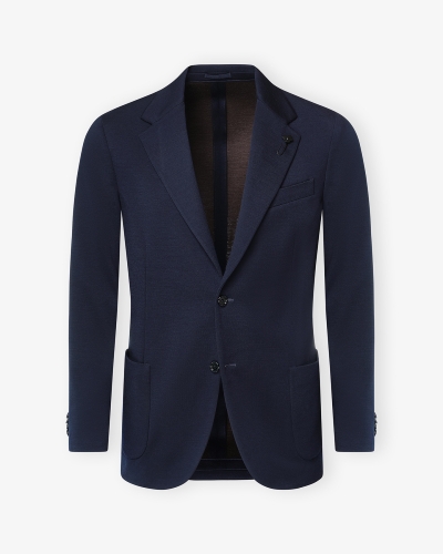 Lardini x Loro Piana - Jacket wool stretch - Navy