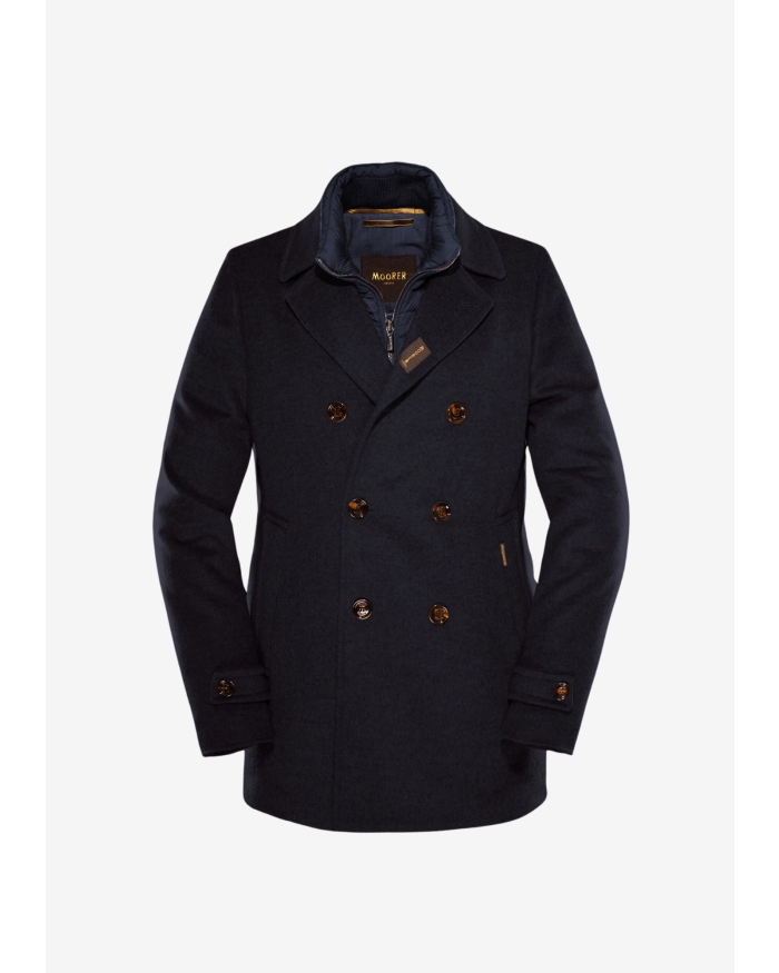 MOORER MooRER - Peacoat wool cashmere - Navy