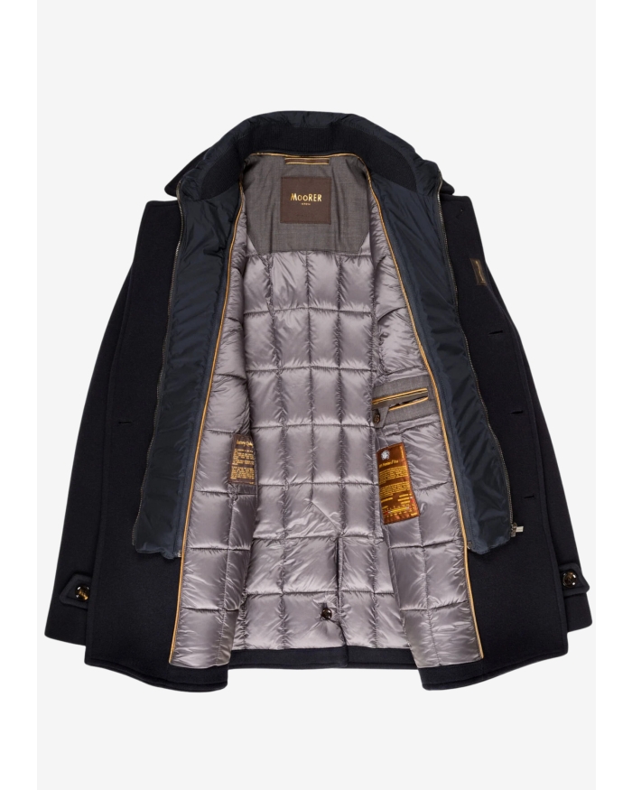 MOORER MooRER - Peacoat wool cashmere - Navy