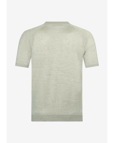 Fioroni - T-shirt pure new wool - Taupe