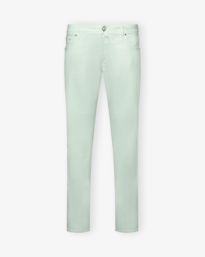 JACOB COHËN Jacob Cohën - 5-pocket cotton Bard - Offwhite