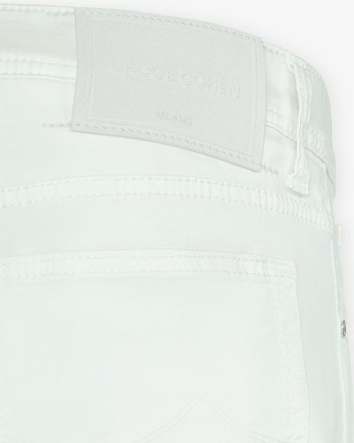 Jacob Cohën - 5-pocket cotton Bard - Offwhite