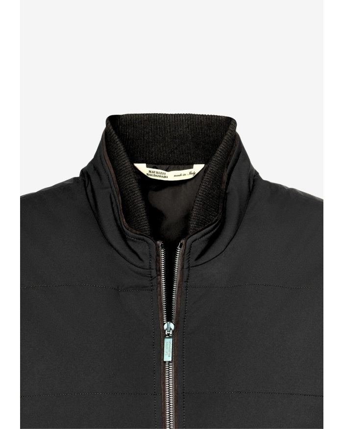 MAURIZIO BALDASSARI Maurizio Baldassari - Gilet woven with wool - Brown