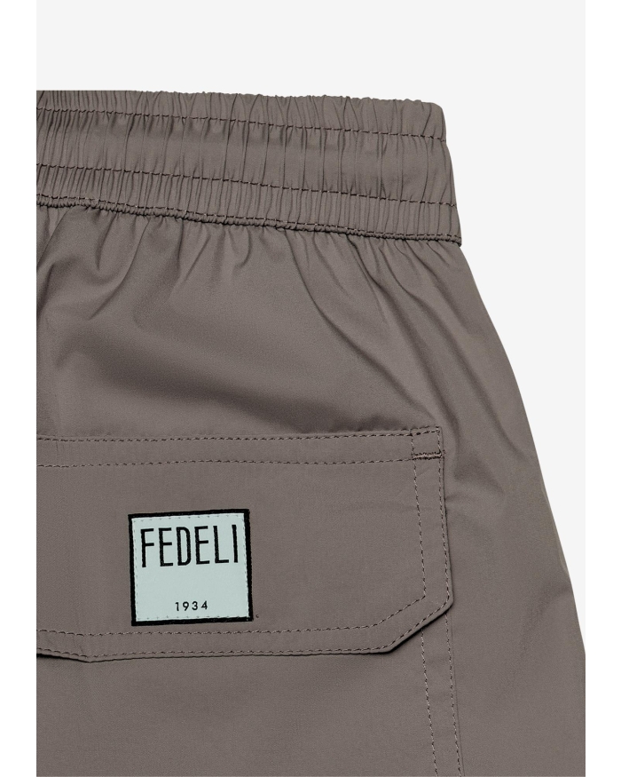 FEDELI Fedeli - Swimtrunk Madeira Airstop - Greige