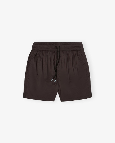 Fedeli - Swimtrunk Madeira Airstop - Dark brown