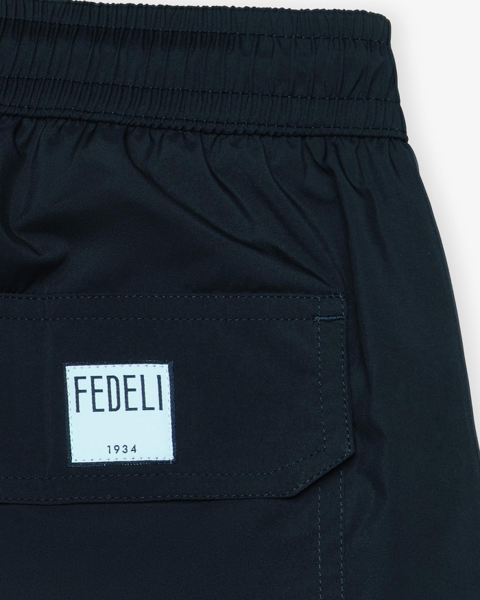 FEDELI Fedeli - Swimtrunk Madeira Airstop - Navy