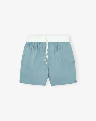 Fedeli - Swimtrunk Tahiti bicolore - Ice blue