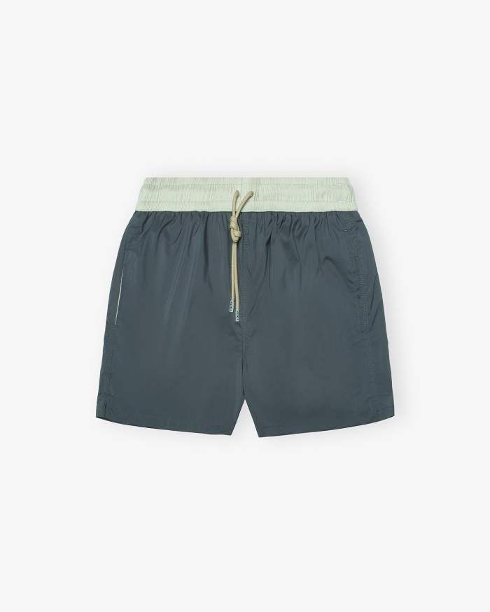 FEDELI Fedeli - Swimtrunk Tahiti bicolore - Blue steel