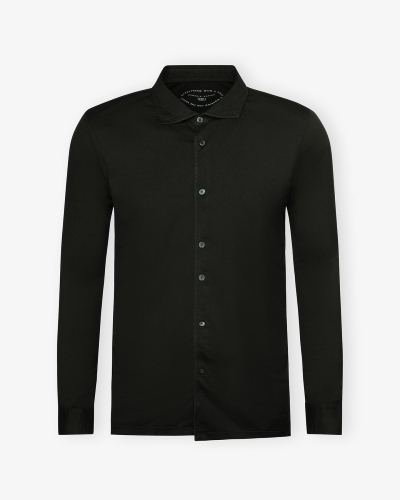 Fedeli - Jersey shirt Jason - Dark brown