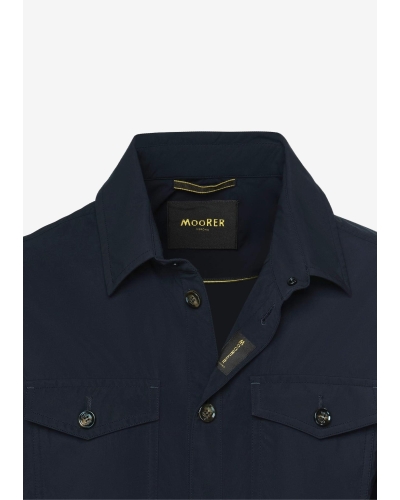 MooRER - Unlined overshirt - Navy