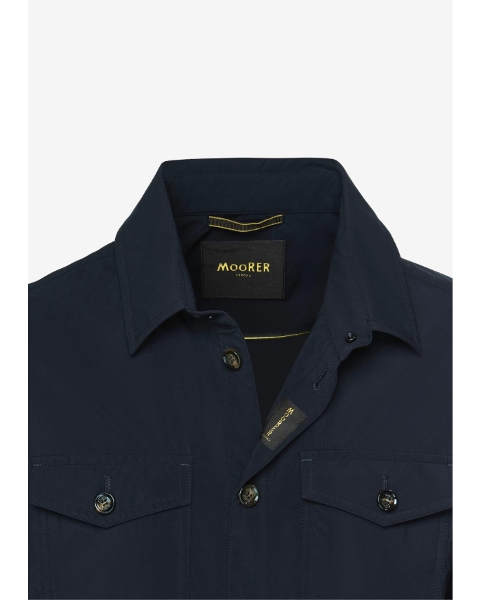 MOORER MooRER - Unlined overshirt - Navy
