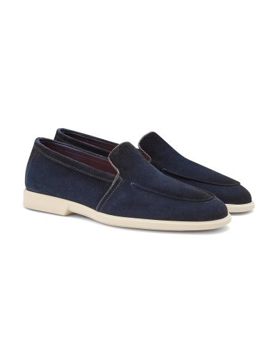 Santoni - Malibu loafer - Navy