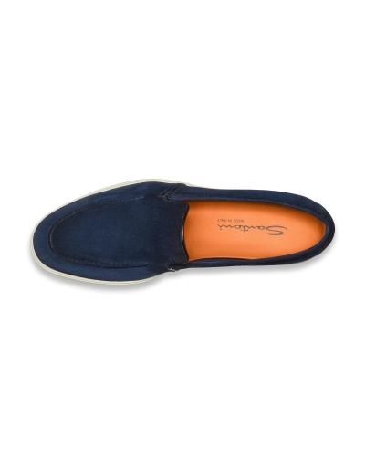 Santoni - Malibu loafer - Navy