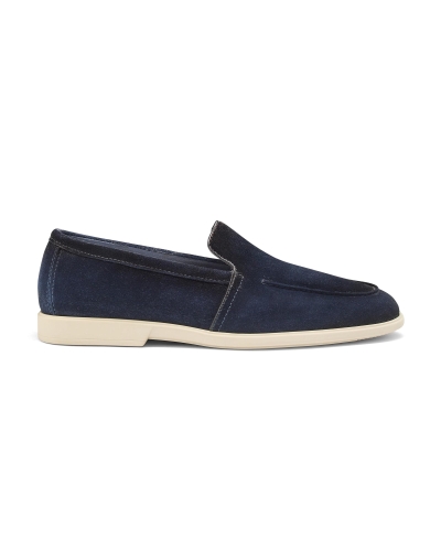 Santoni - Malibu loafer - Navy